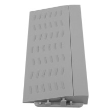 Rubber Ramp for Doorways Wheelchair Ramp Grey 1Pack