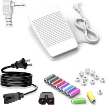 Sewing Machine Foot Pedal Controller FC-322 XC8816-021,with 6.5FT AC Power Cord Cable,Guaranteed to Fit CS6000i US Plug