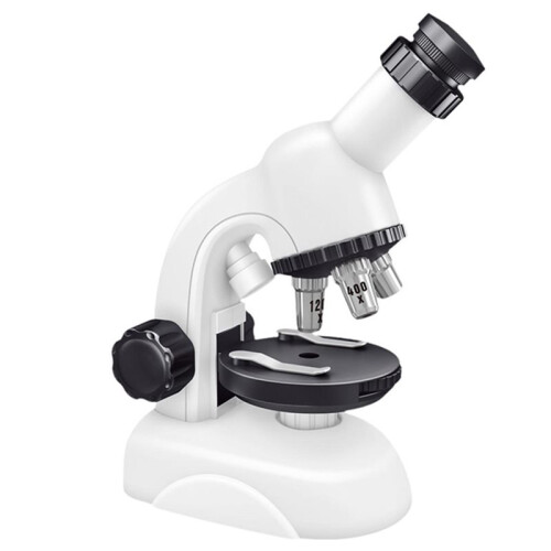 Children'S Educational Optical Microscope Calibrated to 1200x Magnification Lab Science Microscope Children'S Toy