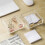2 stk. notesboks gennemsigtig memoblokholder dispenser til kontor 7