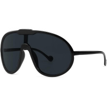 Lunettes de soleil tendance oversize pour femmes et hommes, style aviateur, protection UV400