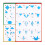 200 ark origamipapper dubbelsidigt kranbarn DIY-klipp 1