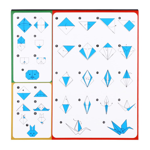 Origamipapir dobbeltsidet 200 ark
