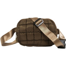 Puffer Quilted Fanny Pack Crossbody Sling Bag Purse Women Puffer Belt Bag Quilted Chest Bag Puffy Waist Bag