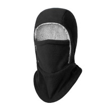 Pasamontañas cortavientos con forro polar, mascarilla multifuncional, bufanda tubular para el cuello, gorro para esquí y senderismo.