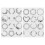 11.7" x 8.3" Embroidery Patch 2 Sheets Water Soluble Stabilizers, Pre-cut 1