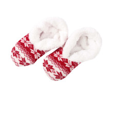 Damessokken in de uitverkoop: dikke, warme, pluizige pantoffelsokken voor dames, zachte, met sherpa gevoerde winterhuissokken, antislipsokken,