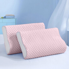 Housse de rechange zippée pour oreiller ergonomique, en coton doux, pour oreillers cervicaux en mousse à mémoire de forme/latex, 60 x 40 cm