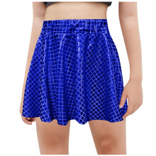 Rokjes voor meisjes, meisjesrokjes, meisjesrokje voor peuterfeestjes, veelkleurige outfits, blauw, 11-12 jaar