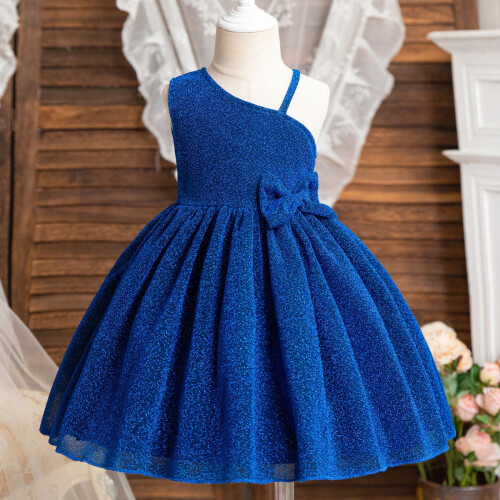 Φόρεμα για κορίτσια YOUSNH με κόμπο και φιόγκο για πάρτι, αμάνικα, φορέματα για