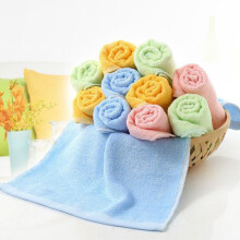 Serviette jaune pour les mains 33 x 74 cm, polyester, pour salle de bain, visage, salle de sport, spa – Moins de 5 , collection printemps