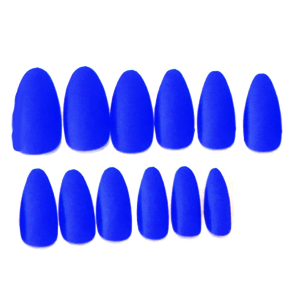 15 Colors 24Pcs Matte Tip Fake Art Nails Full Cover Grinding Faux Fingernails