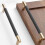 Cabinet Pulls Gold Grey Aluminum 2-Pack 7.5 inch 1
