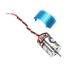 Moteur 540 à Balais Étanche avec Dissipateur Thermique pour Voiture RC Crawler 1:10 pour Axial SCX10 AXI03007 90046 Redcat Gen8 40T