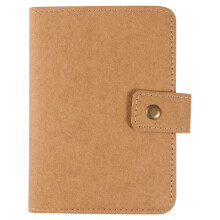 Multi-functional Passport Bag Portable Passport Holder Convenient Holder Pouch for Men Women (Khaki)