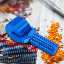 Rodillo para bordado con diamantes de imitación DIY con agarre fácil