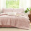 Pink Queen Comforter Set Boho 7-Piece 1