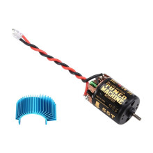 Moteur 540 à Balais Étanche avec Dissipateur Thermique pour Voiture RC Crawler 1/10 pour Axial SCX10 AXI03007 TRX4 pour Redcat Gen8 55T