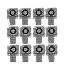 6 Paar Metalen Slotgespen Vervangende Gamepadonderdelen voor -Controller, Reparatieaccessoire voor Vergrendeling Om de Levensduur Te Verlengen