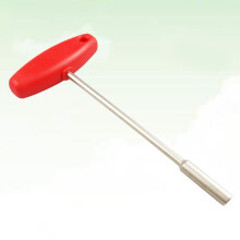 Cabecillas de radios de bicicleta con herramienta tensora de alambre en color rojo para facilitar su uso y garantizar su durabilidad. Orificio