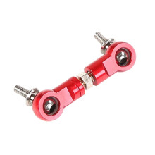 Braccio Servo Sterzo con Tirante CNC per 1/5 HPI ROFUN ROVAN  BAJA 5B 5T 5SC Losi 5Ive Rc Car Parts Rosso