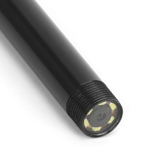 Caméra endoscopique USB étanche de 8 mm, 6 LED, résolution 640 x 480 2