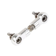 CNC Pull Rod Steering Servo Arm for 1/5 HPI ROFUN ROVAN BAJA 5B 5T 5SC Losi 5Ive Rc Car Parts Silver