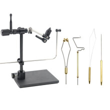 360 Rotary Fly Tying Vise with Sturdy Base, Adjustable Fly Tying Tool Rotary Bench Vise