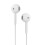 Auriculares con cable, micrófono con cancelación de ruido y conector de 3,5 mm (blancos) 4