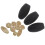 Saxophone Finger Buttons Shell Key Thumb Finger Rest Woodwind Musical Instrument Accessories 1