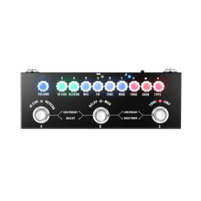 Portable Multifunctional Electric Guitar Combined Effect Pedal with Wireless Music Playback Phone