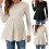 Pulls de maternité pour femmes enceintes, manches longues, beige, taille M. 1