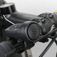 Elektrische Fahrradhupe (140 dB), 4 Klangmodi, wasserdicht, wiederaufladbar – kompatibel mit Mountainbikes