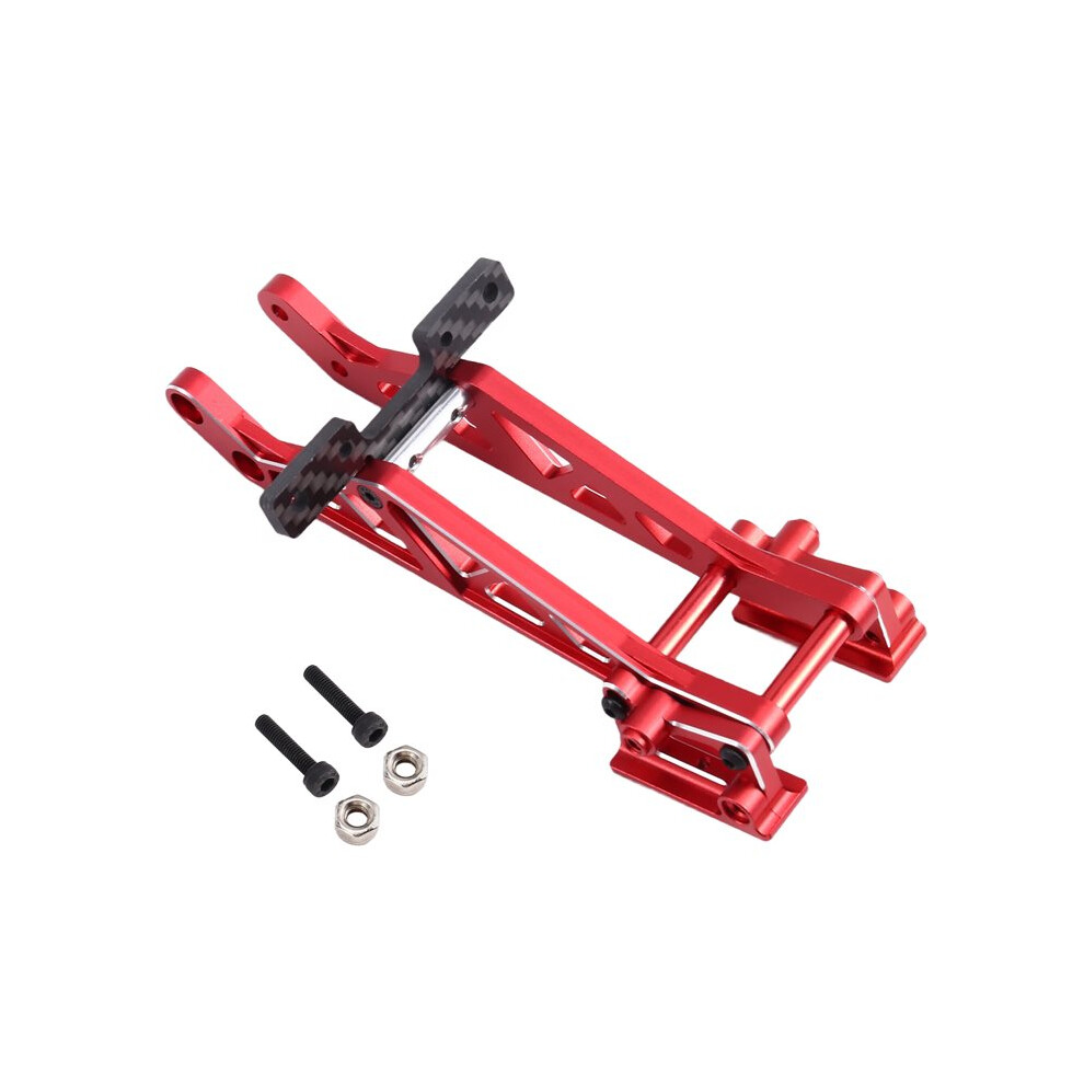 1Set Cnc Metal Adjustable Heavy Duty Rear Wing Mount For Losi 1/24 Micro-B 2Wd Los-1770S Rc Car Part Red 4712607031900