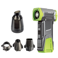 Turbo Jet Fan 130000RPM Brushless 8000mah Potente Spazzaneve Ventilatore Antipolvere Ad Alta Velocità  Ventilatore Turbo Jet Portatile Verde