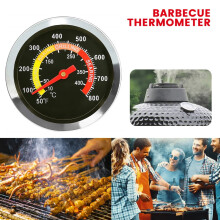 Termometr do grilla Tzgsonp, wskaźnik temperatury, wskaźnik ciepła, stal nierdzewna, 10~400, grill do wędzenia BBQ
