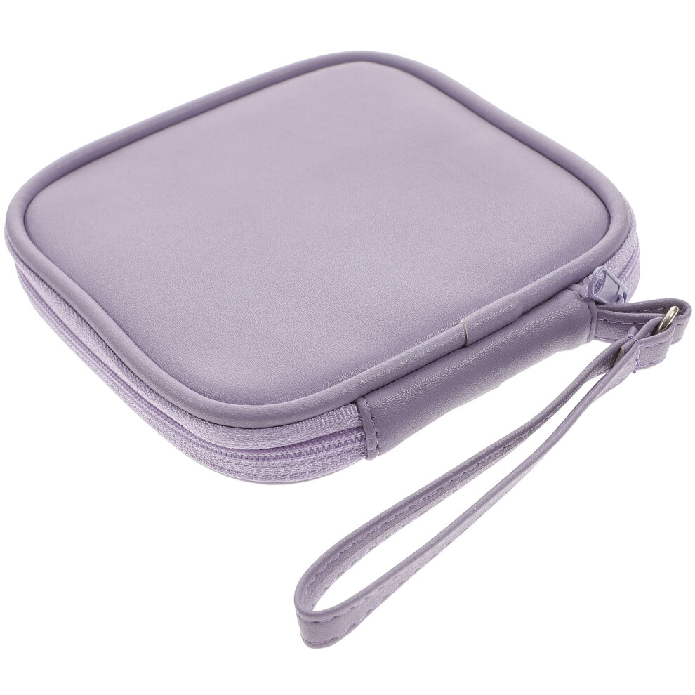 Ounona Headphone Storage Bag Earphones Headphones Case Gaming Travel Purple 9448990468485