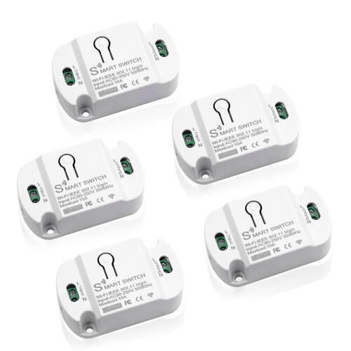 10A Wi-Fi Smart Switch Pack of 3