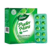 Dabur Phudin Hara 5x20's | Natural Digestive Aid for Gas, Bloating & Indigestion | Soothes stomach discomfort after meals