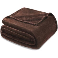 Coperta in pile matrimoniale king size per letto, super morbida e calda, adatta a tutte le stagioni, accogliente, soffice, leggera, 90x104 pollici,
