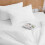 Ensemble de couette blanche King, en microfibre, 3 pièces 5