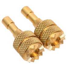 4 Cerchi In Metallo Beadlock da 1,55 Pollici A 5 Razze per RC 1/10 D90 TF2 per CC01 LC70 MSTt B