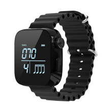 Orologio Metronomo Indossabile, Metronomo Vibrante, Multifunzione, Sportivo, Orologio con Conteggio Dei Battiti, per Chitarra, Pianoforte, Batteria A