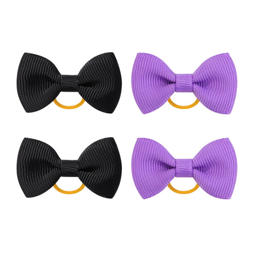 Koirankarvarusetti grosgrain-nauhalla – 4 kpl