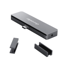 Hub, cu port audio USB 3.0, TF tip C, tabletă, laptop, hub tip C cu port tip C, TF compatibil cu Eryue TF, compatibil 7 în 1, cu audio U-sb 3.0