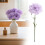 Bouquet di garofani artificiali senza stelo, 27 cm 1