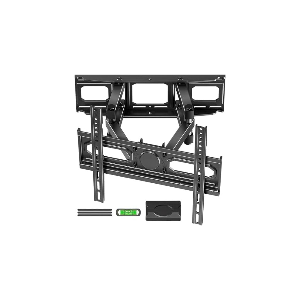 Econome Full Motion Tv Wall Mount For 26-65" Tvs, Swivel & Tilt, Vesa 400X400mm, 99 Lbs, Compatible With 12"/16" Wood Studs 9329345059377