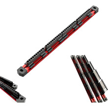 Magnetický organizér na šesťhranné bity série Pro, hliník, 40 drážok, 1/4"