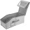 Foldable Hat Storage Box with Zip Cover, 43x22x18cm 1