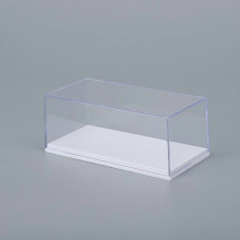 Boîte de présentation en acrylique transparent Masteelf pour véhicules à l'échelle 1/64, étui de rangement pour figurines et objets de
